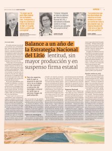 Read more about the article Balance a un año de la Estrategia Nacional del Litio: lentitud, sin mayor producción y en suspenso firma estatal￼